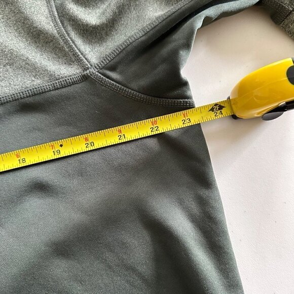 Reebok CrossFit Men's 1/4 Zip Sweatshirt Color Block Gray Long Sleeve Large - Picture 8 of 12